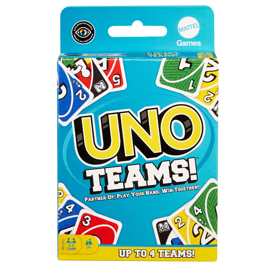 Juego cartas UNO Teams - Frikibase.com