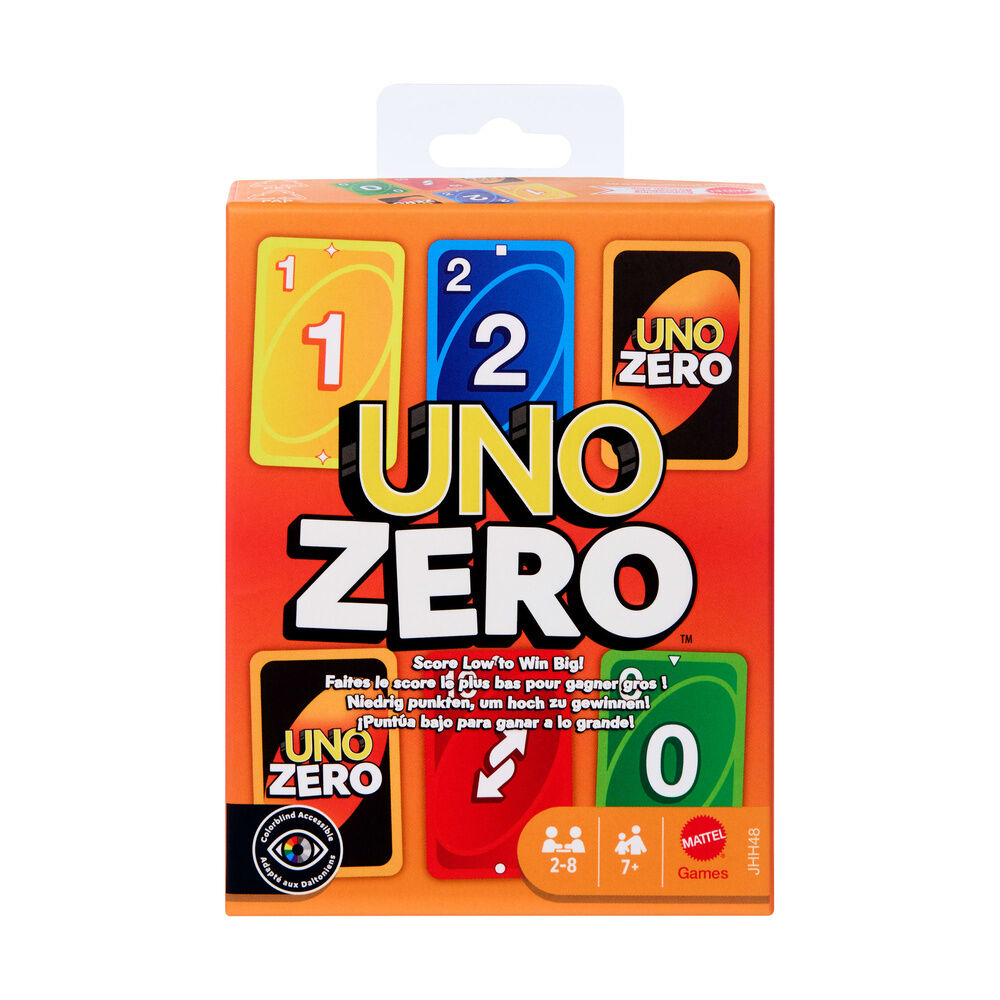 Juego cartas UNO Zero - Frikibase.com