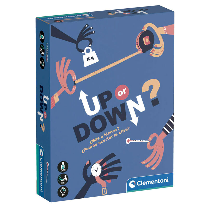 Juego cartas Up or Down español - Frikibase.com