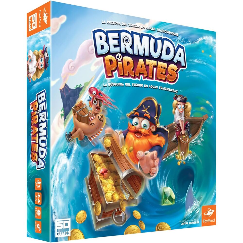 Juego de mesa Bermuda Piratas español - Frikibase.com