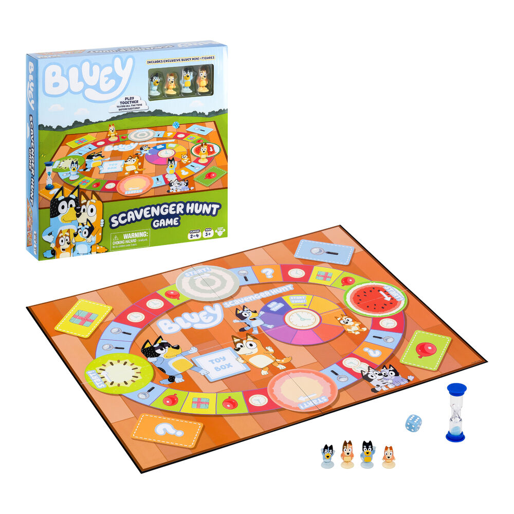 Juego de mesa Busqueda del Tesoro Bluey español - Frikibase.com