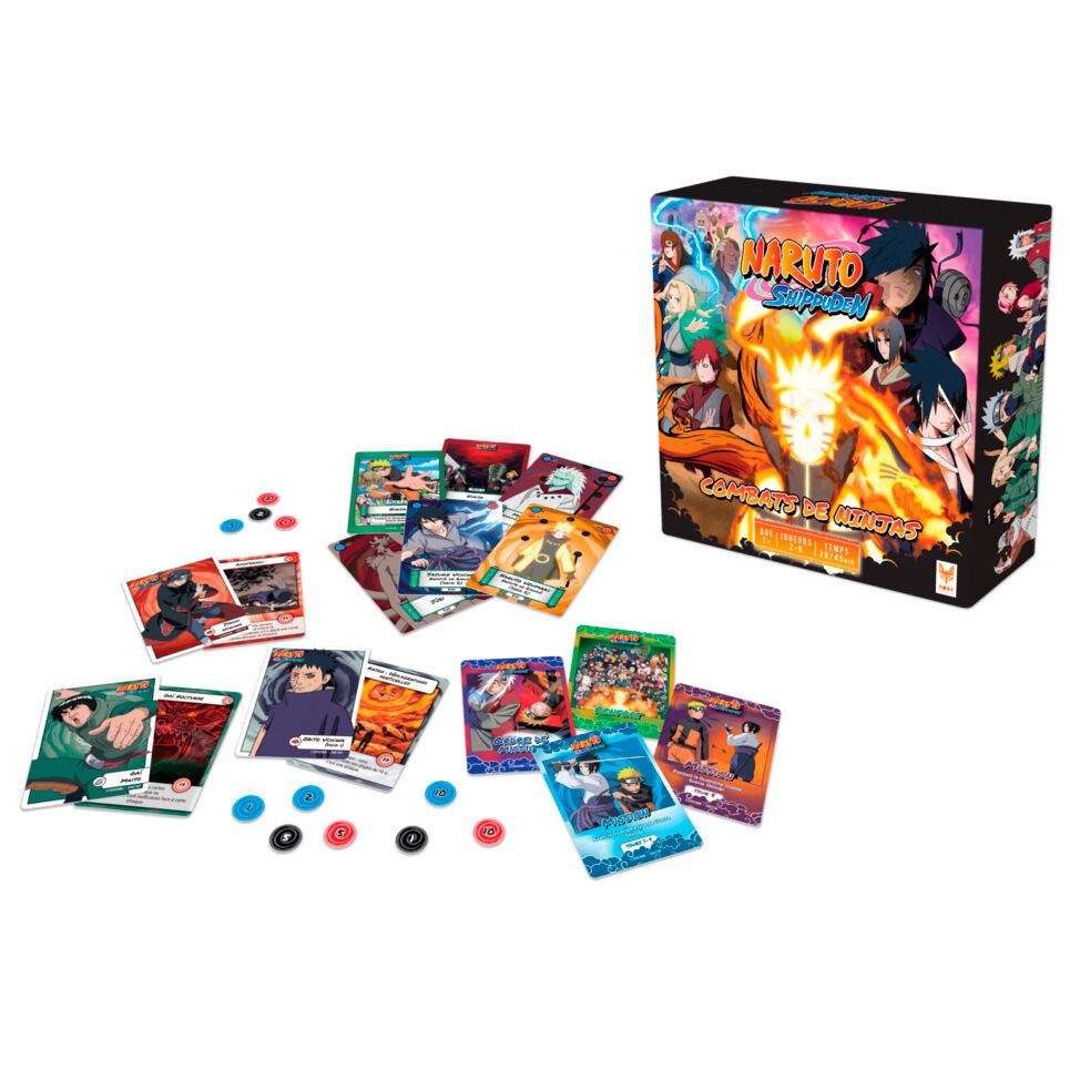 Juego de mesa Combate de Ninjas Naruto Shippuden español - Frikibase.com