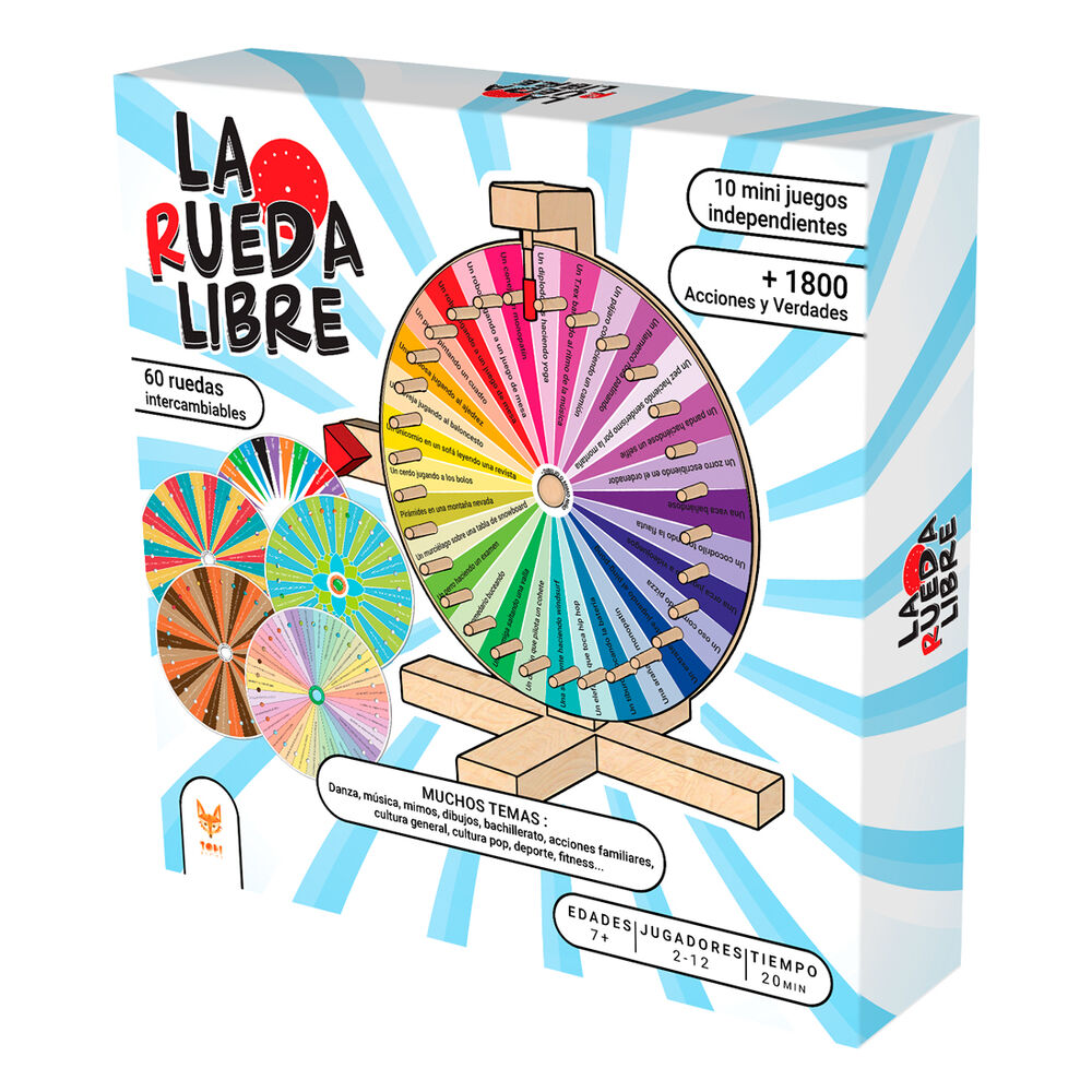 Juego de mesa La Rueda Libre español - Frikibase.com