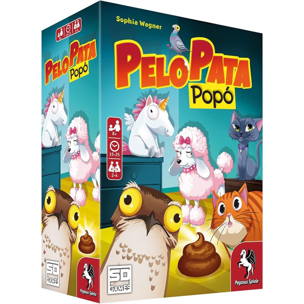 Juego de mesa Pelo Pata Popo español - Frikibase.com