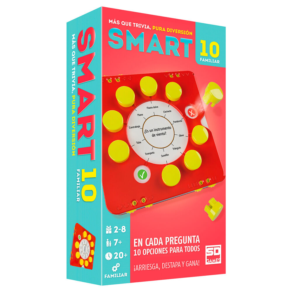 Juego de mesa Smart 10 Familiar español - Frikibase.com