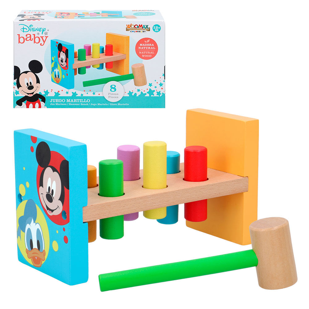 Juego Martillo Baby Disney madera - Frikibase.com