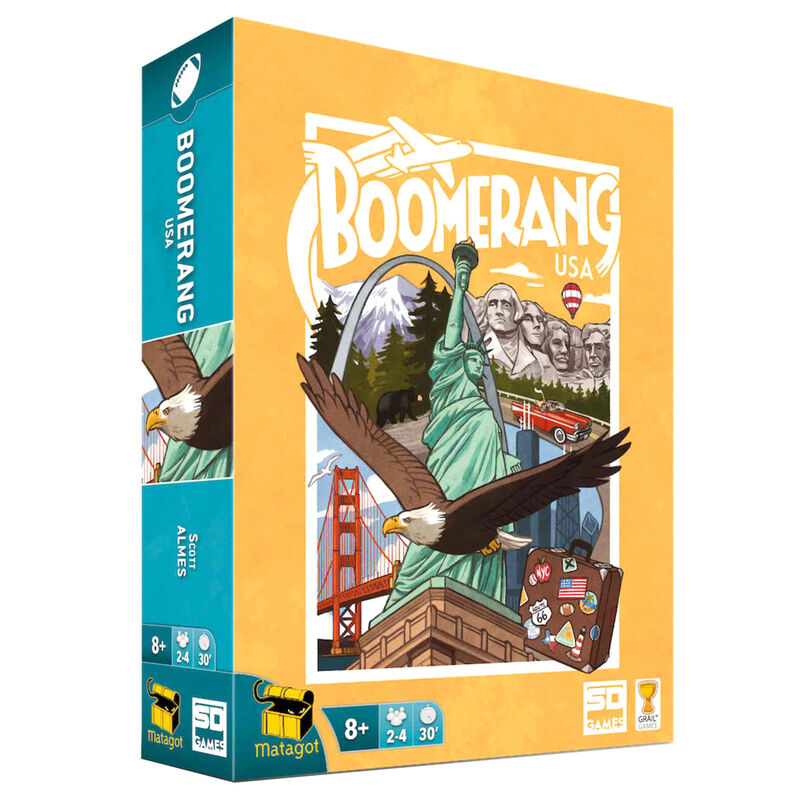 Juego mesa Boomerang USA español - Frikibase.com