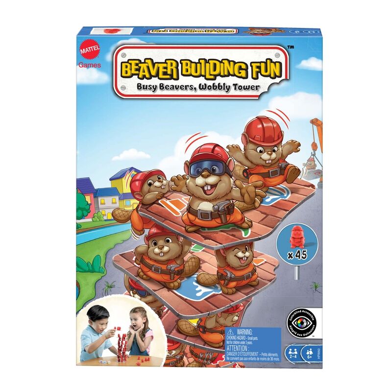 Juego mesa Castores Constructores - Frikibase.com