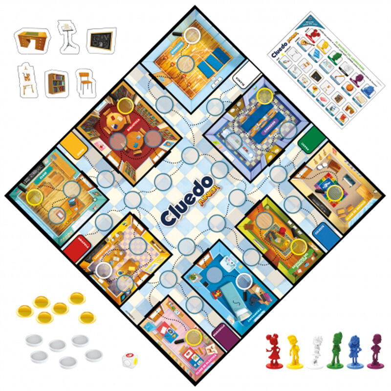 Juego mesa Cluedo Junior - Frikibase.com