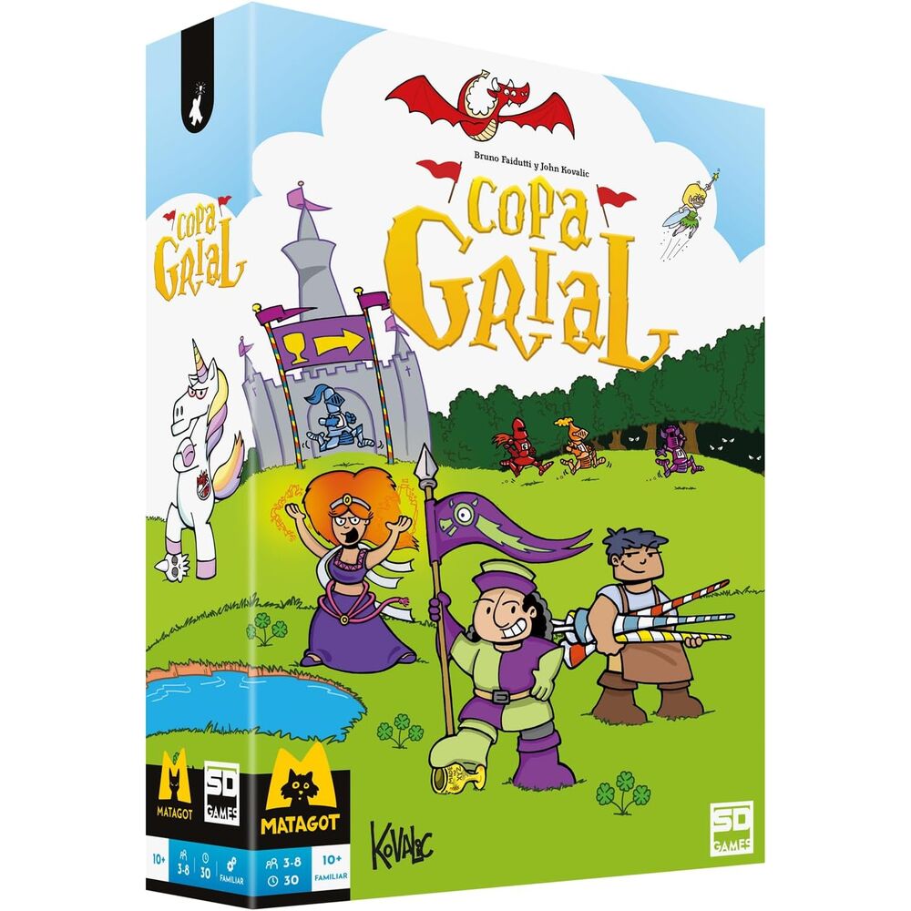 Juego mesa Copa Grial español - Frikibase.com