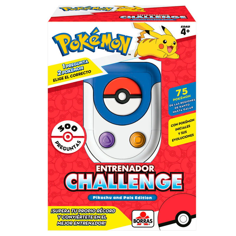 Juego mesa Entrenador Challenge Pokemon - Frikibase.com
