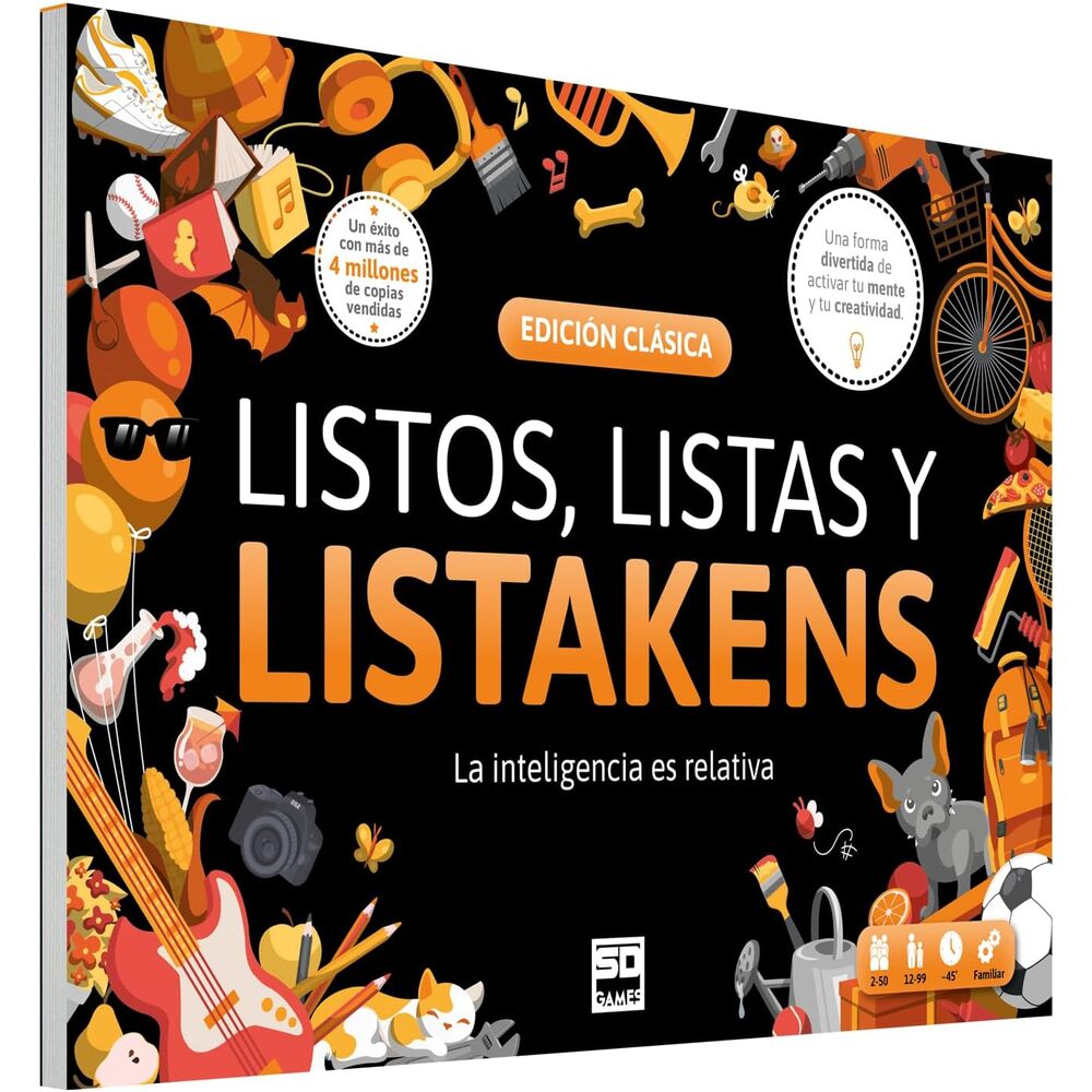 Juego mesa Listos Listas y Listakens español - Frikibase.com