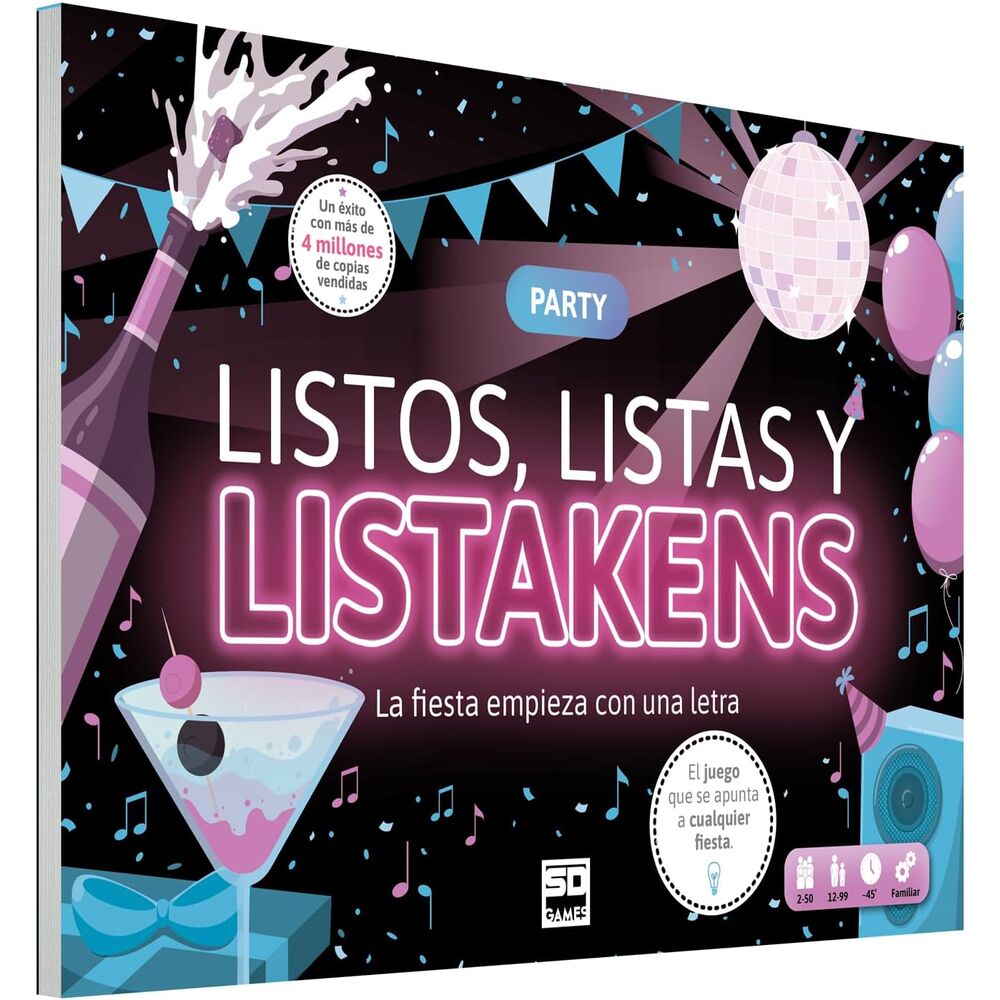 Juego mesa Listos Listas y Listakens Party español - Frikibase.com