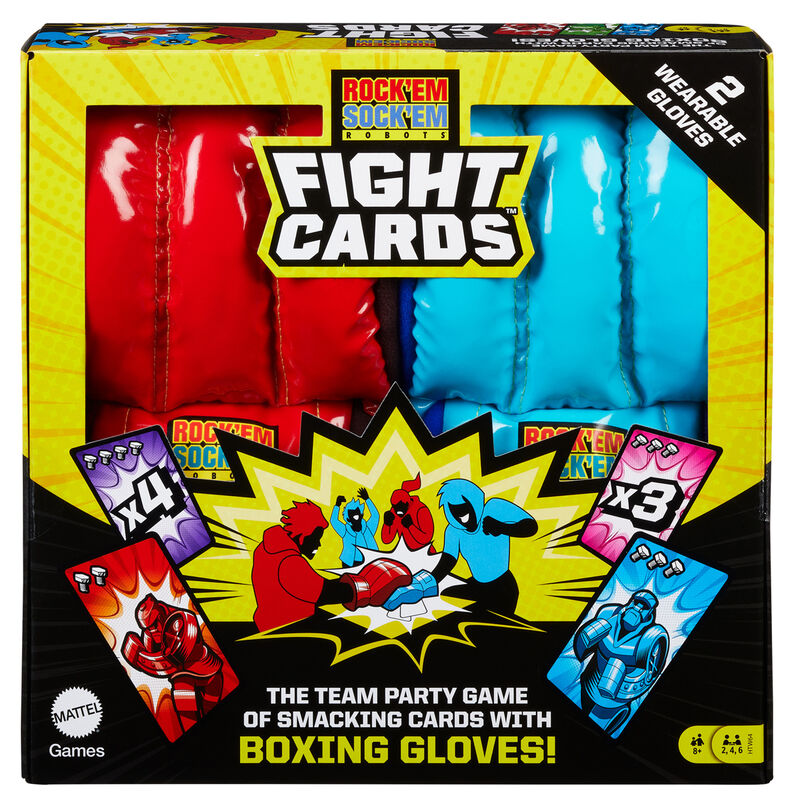 Juego mesa Rock Em Sock Em Robots Cartas Lucha - Frikibase.com