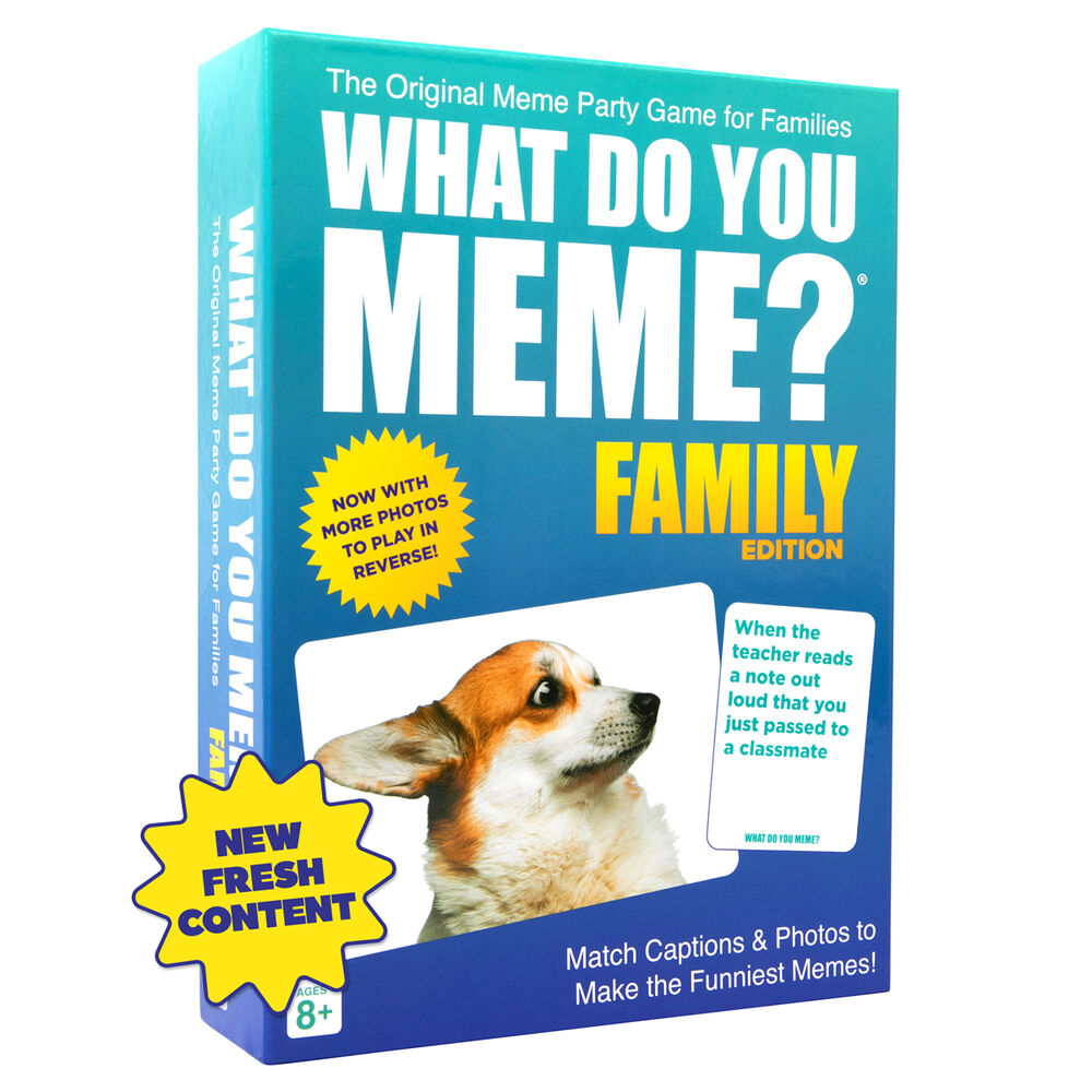 Juego mesa What Do You Meme? Family Edition español - Frikibase.com