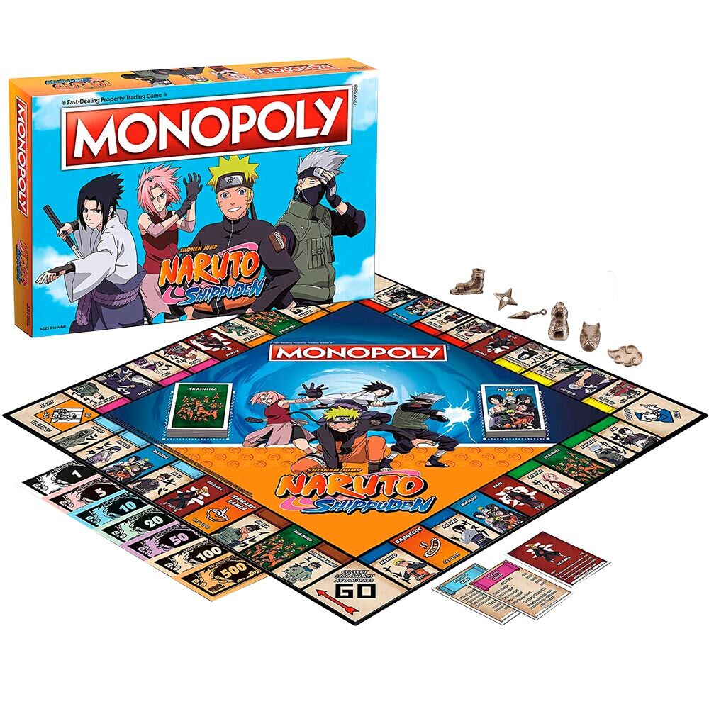 Juego monopoly Naruto Shippuden - Frikibase.com
