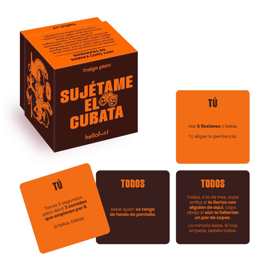 Juego Sujetame el Cubata español - Frikibase.com