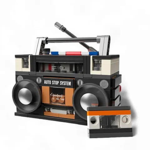 Kit Construccion Radio Cassette 228pzs - Frikibase.com
