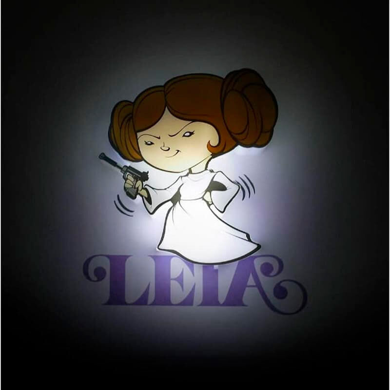 Lampara 3D Light FX mini Leia Star Wars - Frikibase.com