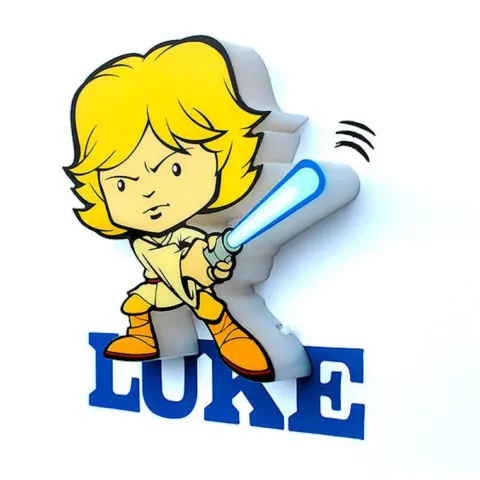 Lampara 3D Light FX mini Luke Skywalker Star Wars - Frikibase.com