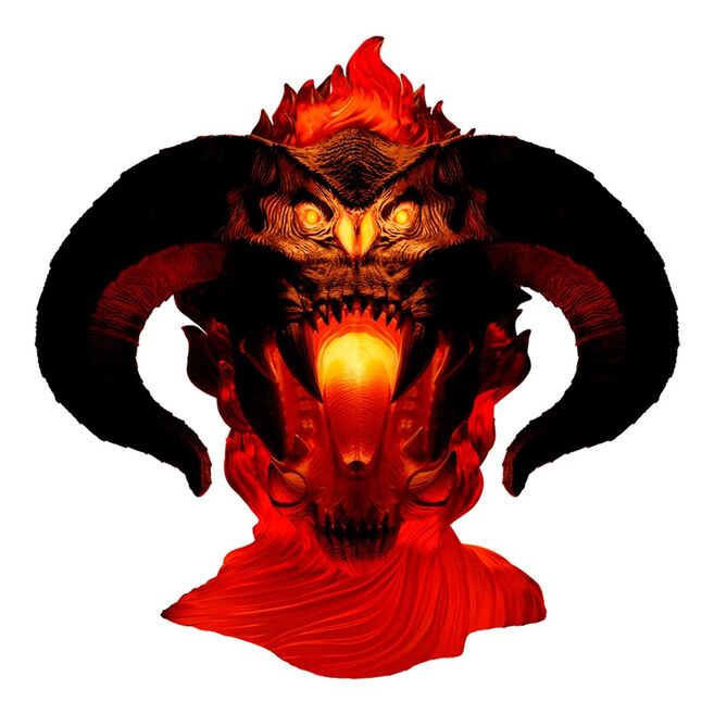 Lampara Balrog El Señor de los Anillos - Frikibase.com