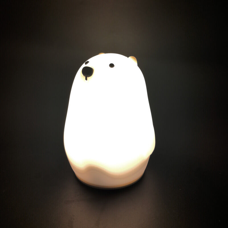 Lampara Nocturna LED cambia de color Oso Polar - Frikibase.com