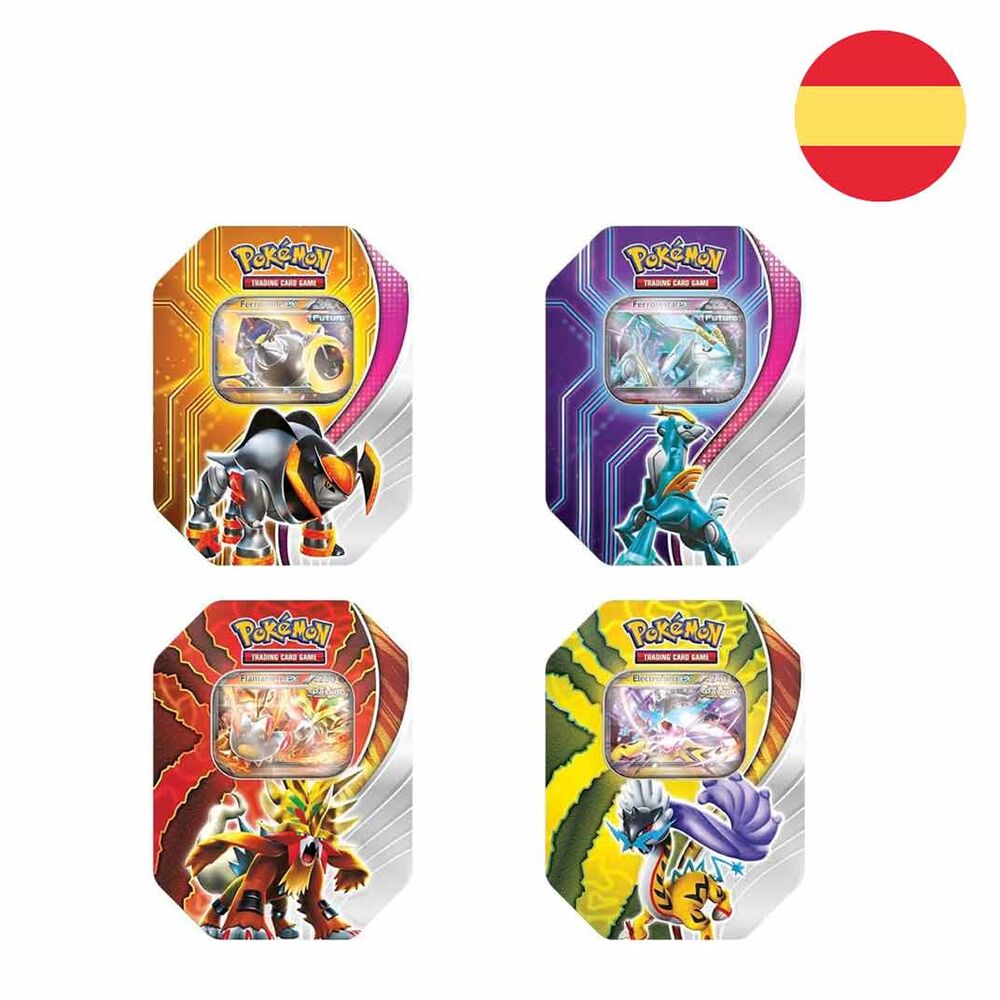 Lata cartas Destinos Paradojicos Pokemon español surtido - Frikibase.com