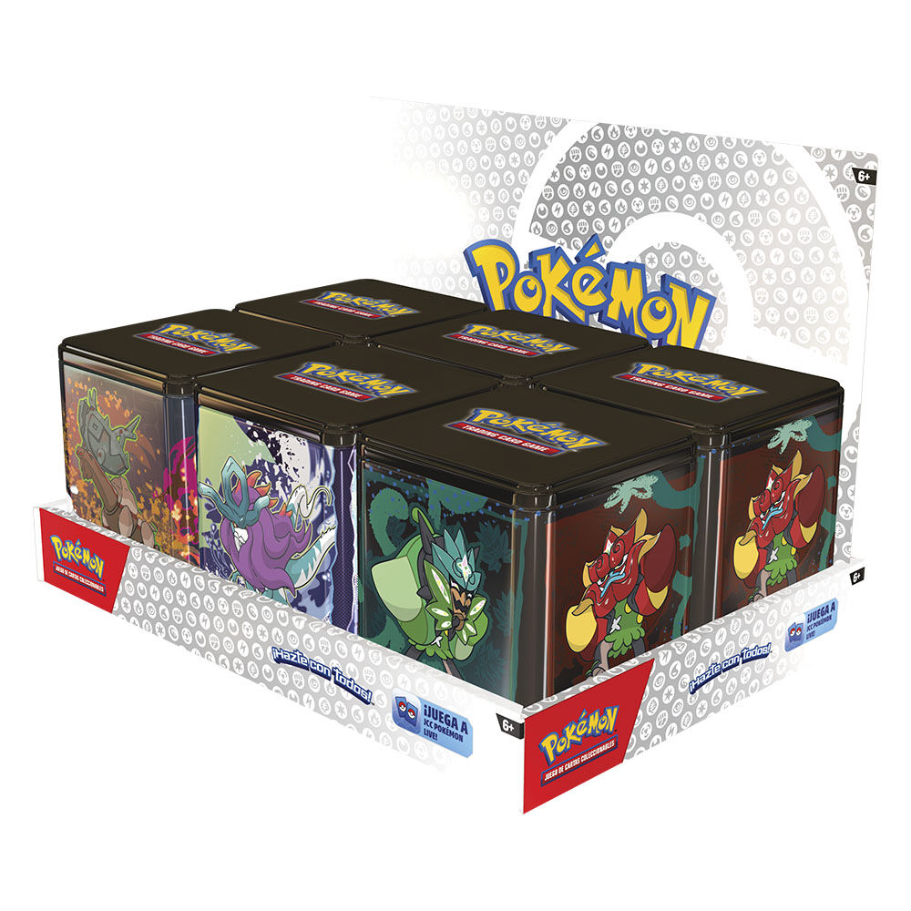 Lata cartas Pokemon español surtido - Frikibase.com