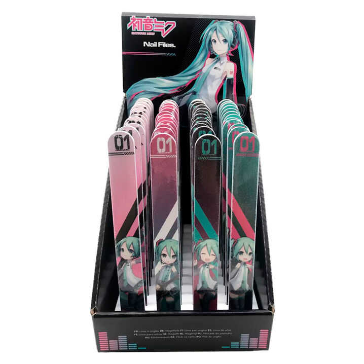 Lima de uñas Hatsune Miku surtido - Frikibase.com