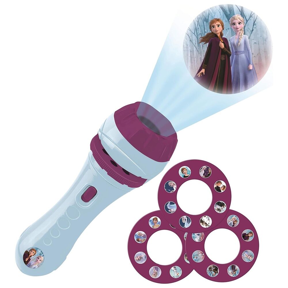 Linterna proyector cuentos Frozen Disney - Frikibase.com