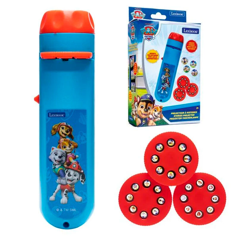 Linterna proyector cuentos Patrulla Canina Paw Patrol - Frikibase.com
