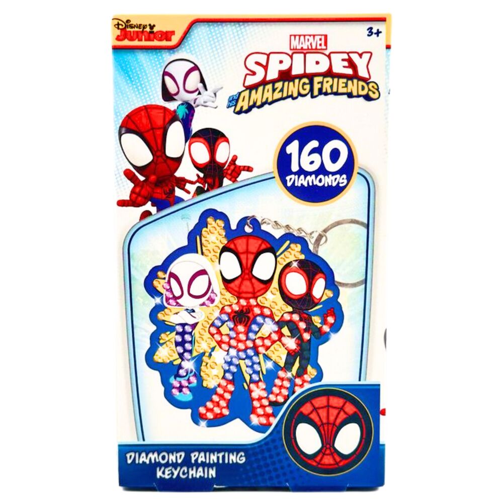 Llavero diamanes Spiderman Marvel - Frikibase.com