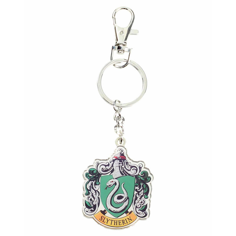 Llavero metalico escudo Slytherin - Frikibase.com
