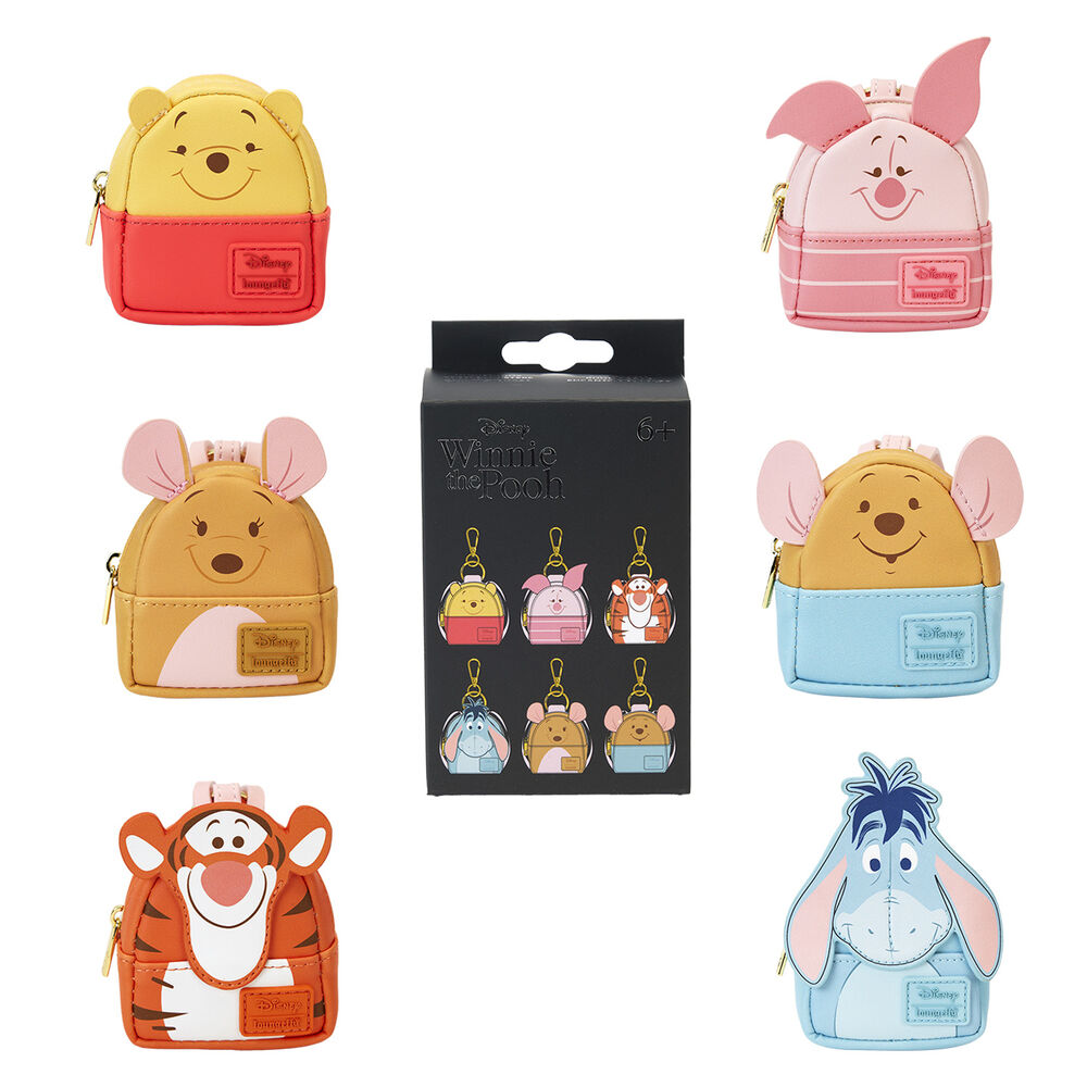 Llavero mini mochila Mystery Winnie the Pooh Loungefly surtido - Frikibase.com