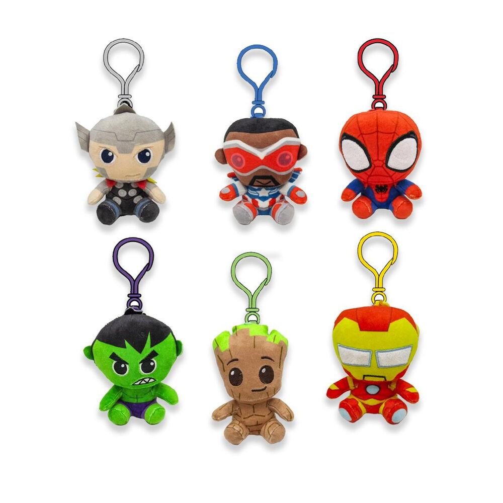 Llavero peluche Marvel surtido - Frikibase.com