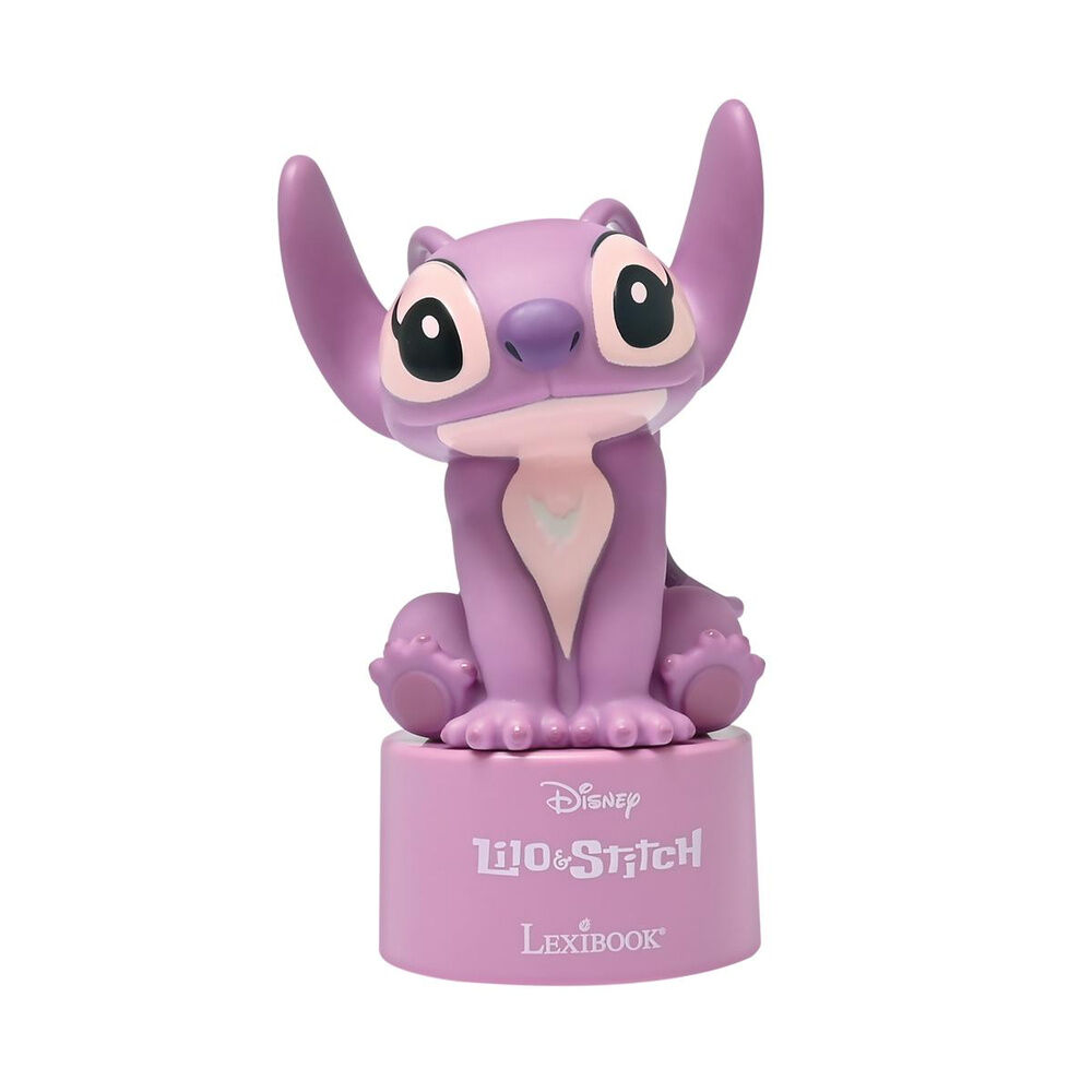 Luz Nocturna Altavoz Angel Stitch Disney - Frikibase.com