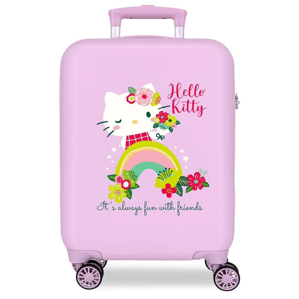 Maleta trolley ABS Always Fun With Friends Hello Kitty 50cm - Frikibase.com