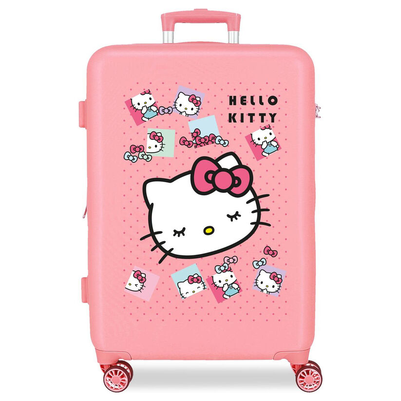 Maleta trolley ABS Bows Hello Kitty 65cm - Frikibase.com