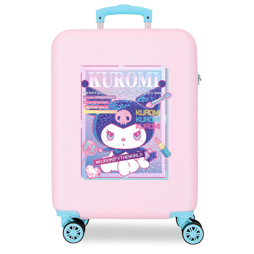 Maleta trolley ABS Current Mood Kuromi Hello Kitty 55cm - Frikibase.com