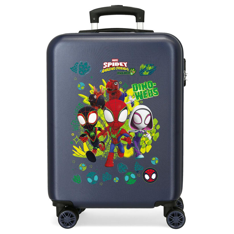Maleta trolley ABS Dino-Webs Spidey Marvel 55cm - Frikibase.com