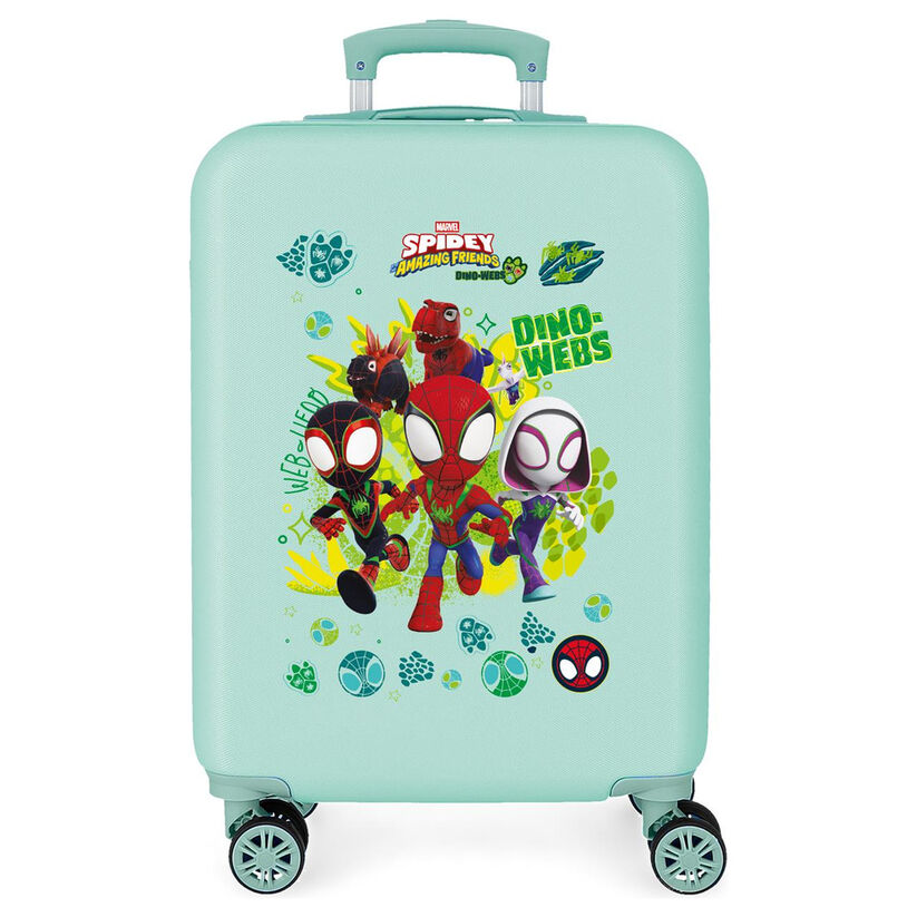 Maleta trolley ABS Dino-Webs Spidey Marvel 55cm - Frikibase.com