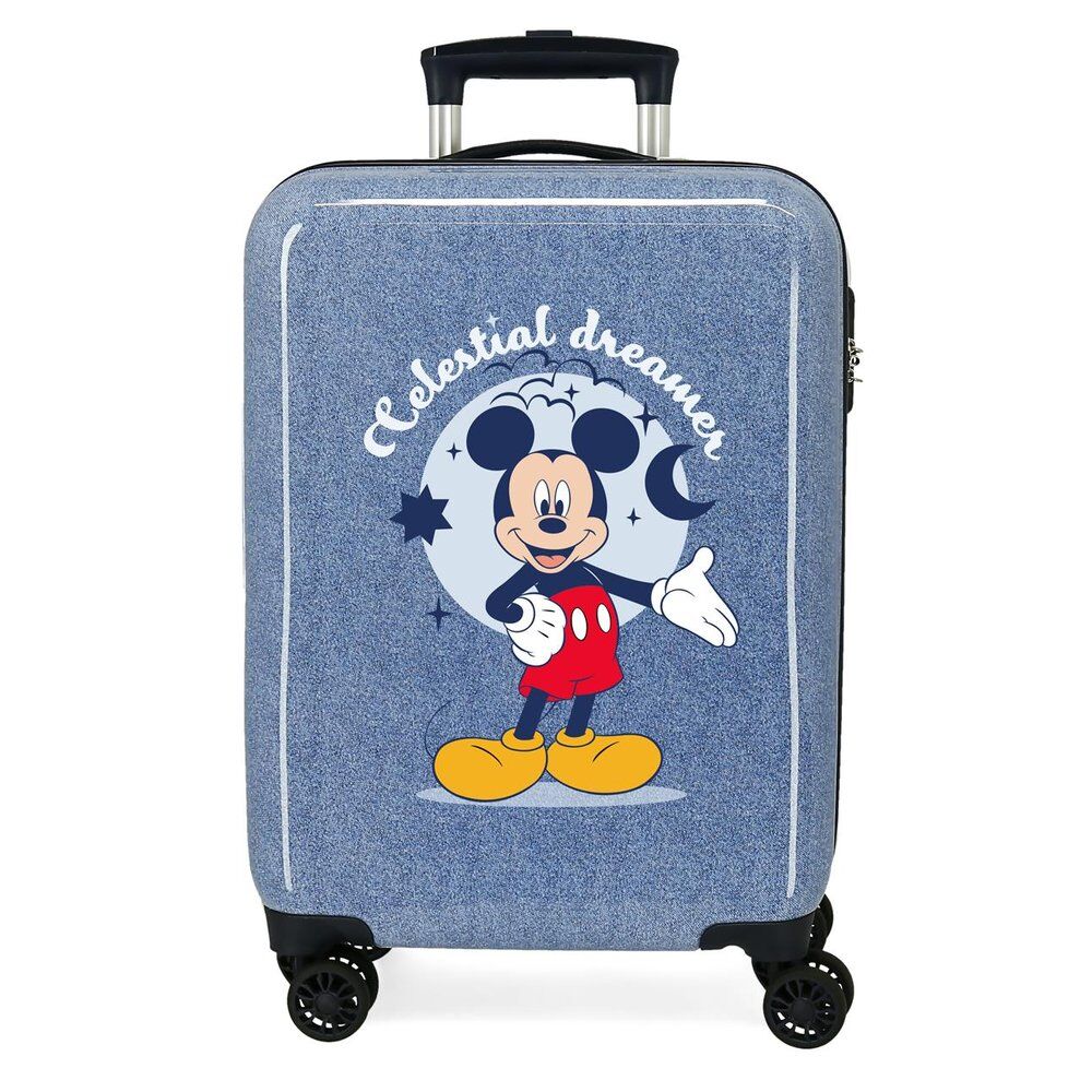 Maleta trolley ABS Dreamer Denim Mickey Disney 55cm - Frikibase.com