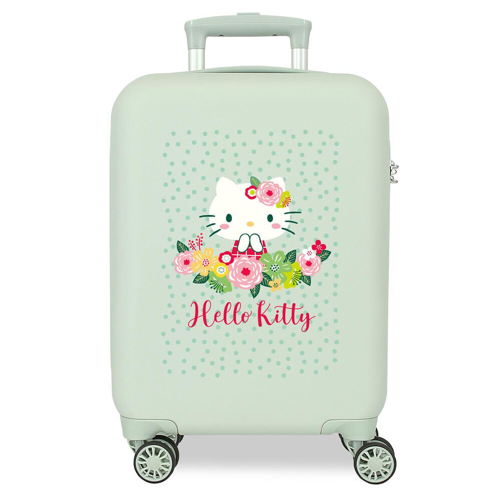 Maleta trolley ABS Floral Hello Kitty 50cm - Frikibase.com