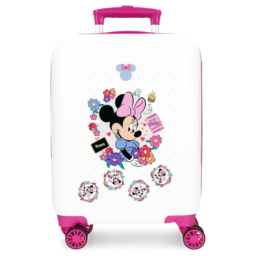 Maleta trolley ABS Flowers Minnie Disney 50cm - Frikibase.com