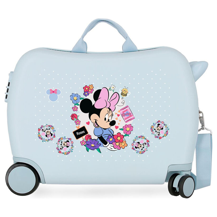 Maleta trolley ABS Flowers Minnie Disney 50cm - Frikibase.com