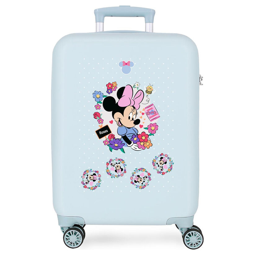 Maleta trolley ABS Flowers Minnie Disney 55cm - Frikibase.com