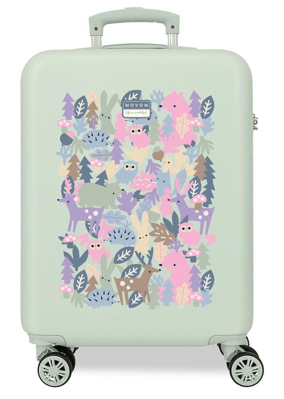 Maleta trolley ABS Forest Menta Movom 55cm - Frikibase.com