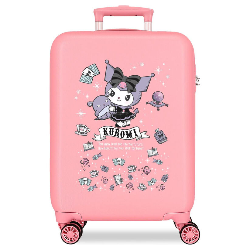 Maleta trolley ABS Fortune Telling Kuromi Hello Kitty 55cm - Frikibase.com
