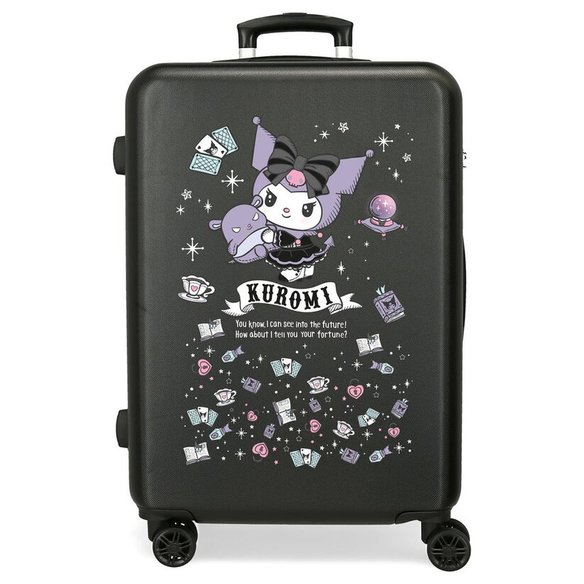 Maleta trolley ABS Fortune Telling Kuromi Hello Kitty 65cm - Frikibase.com