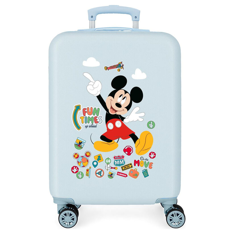 Maleta trolley ABS Fun Times Mickey Disney 55cm - Frikibase.com